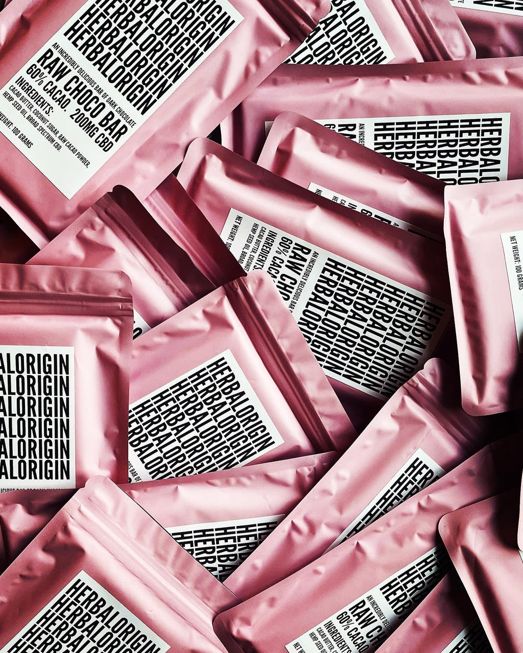 RAW CHOCO BAR 200MG CBD - 60% PLAIN